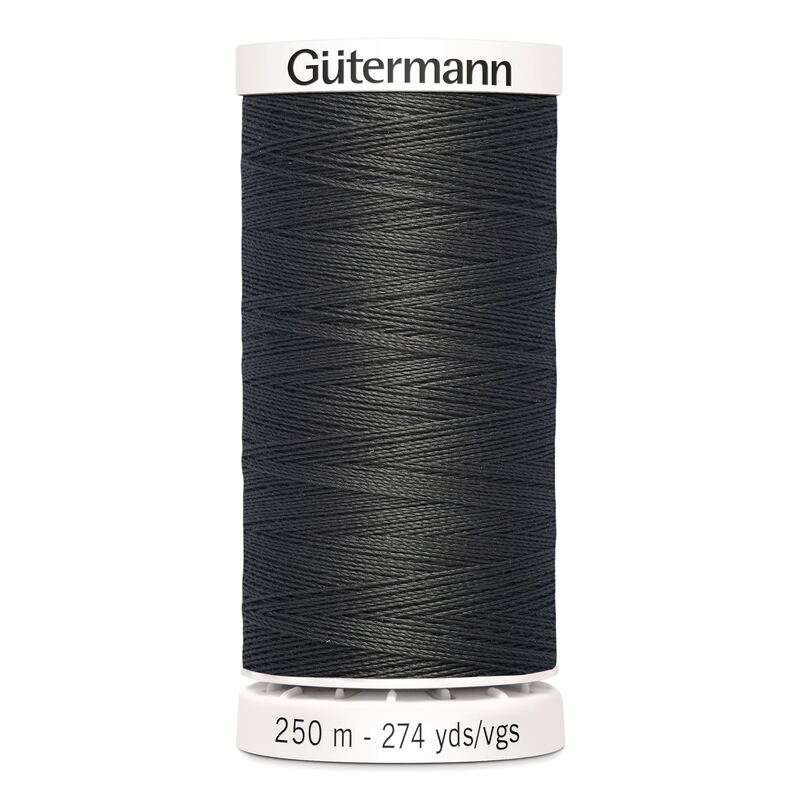 Gutermann Sew-all Thread 250m, #36 VERY DARK GREY