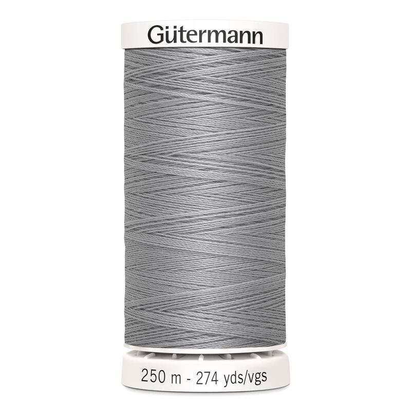Gutermann Sew-all Thread 250m Spool, 100% Polyester, #38 GREY