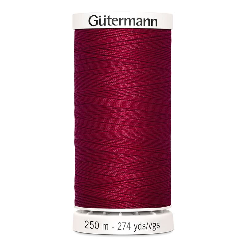 Gutermann Sew-all Thread #384 CARMINE RED, 250m, 100% Polyester