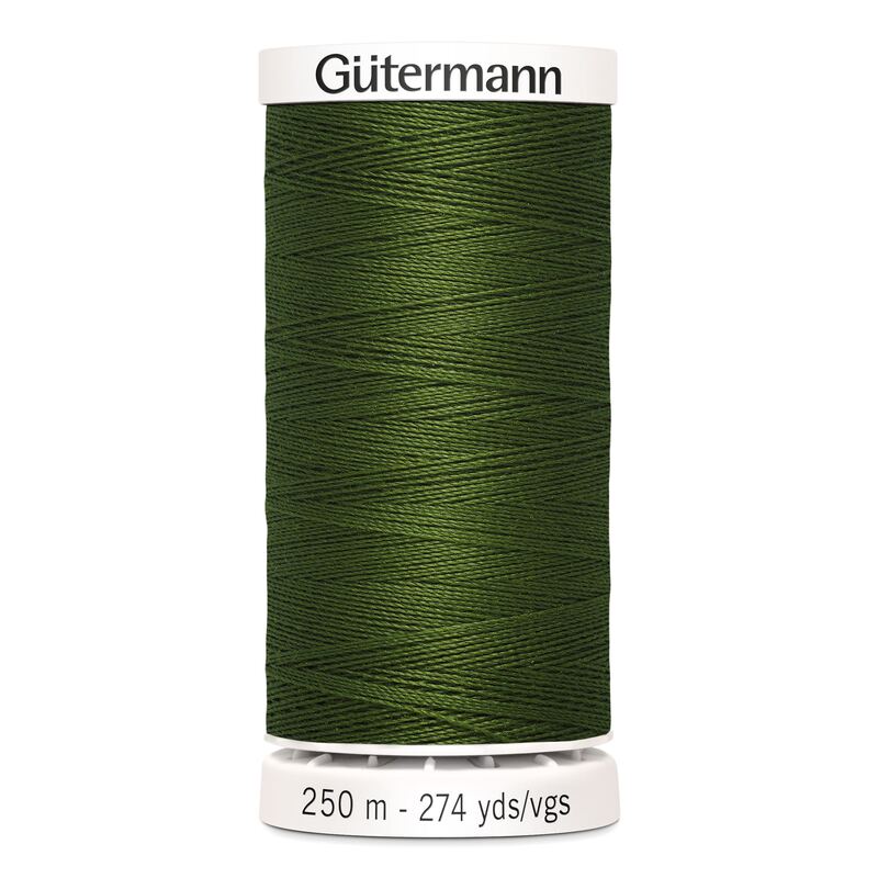 Gutermann Sew-all Thread 250m #585 DARK AVOCADO GREEN