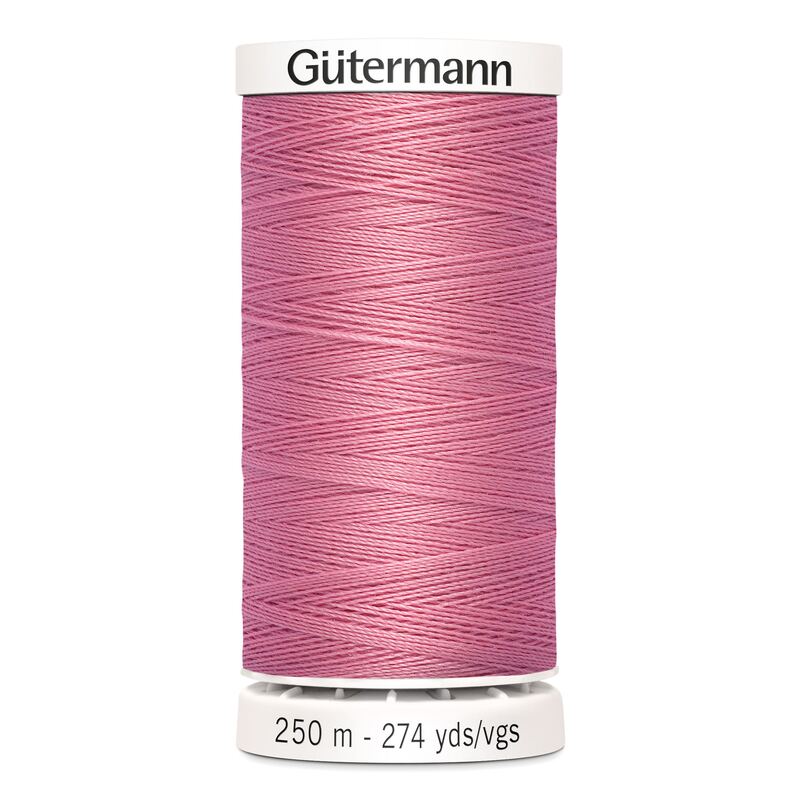 Gutermann Sew-all Thread 250m #889, ROSE PINK