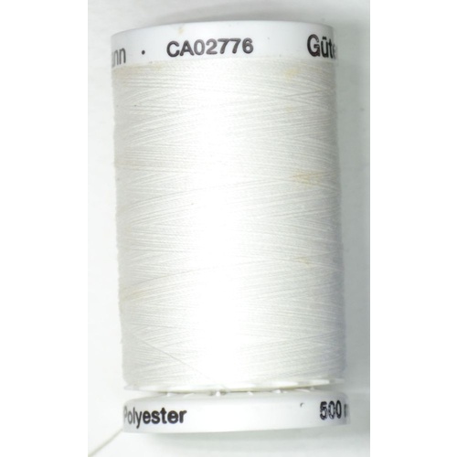 Gutermann Sew-all Thread, #111, OFF WHITE, 500m Spool M292