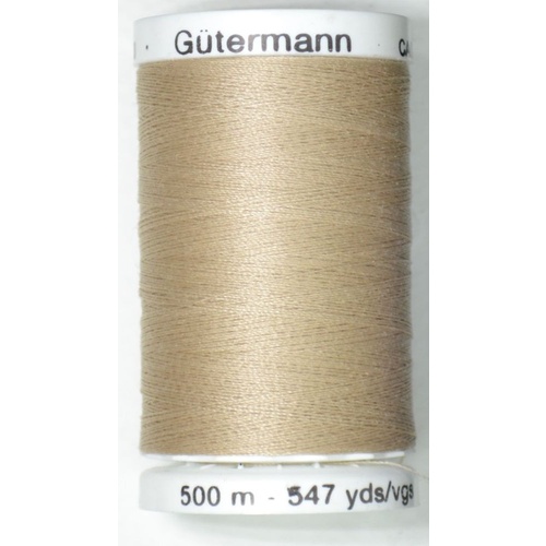 Gutermann Sew-all Thread, #722 BEIGE, 500m Spool M292