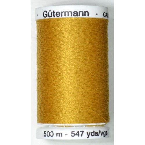 Gutermann Sew-all Thread, #968 GOLD, 500m Spool M292