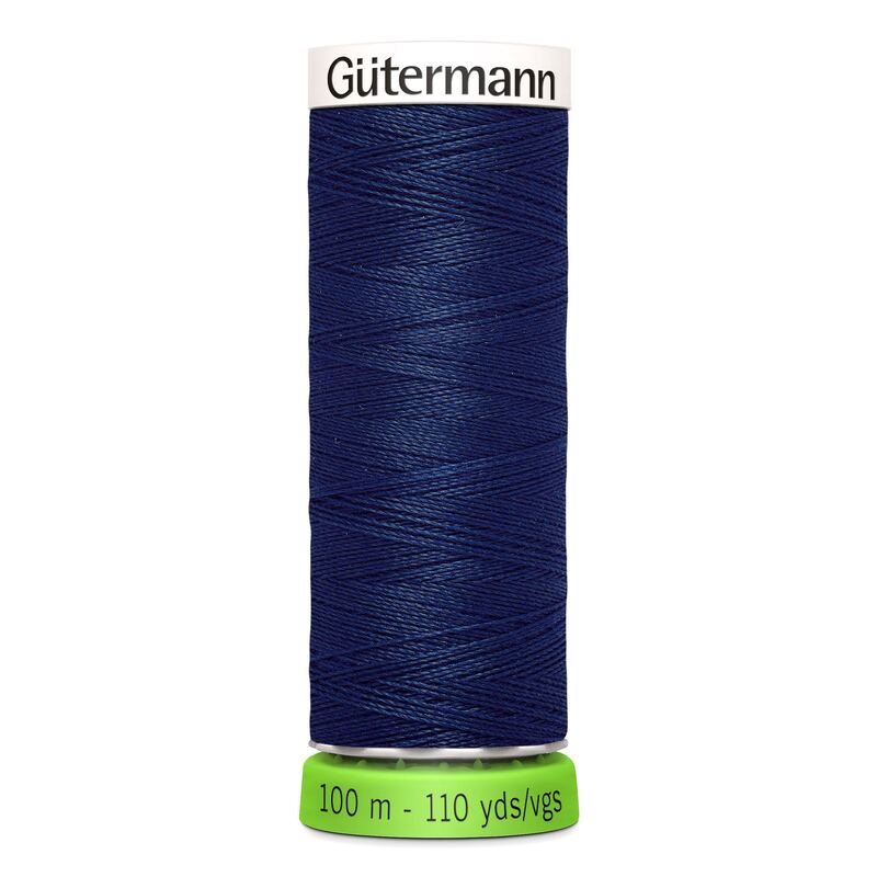 Sew-All rPET Thread #13 NAVY 100m 100% Recycled Polyester