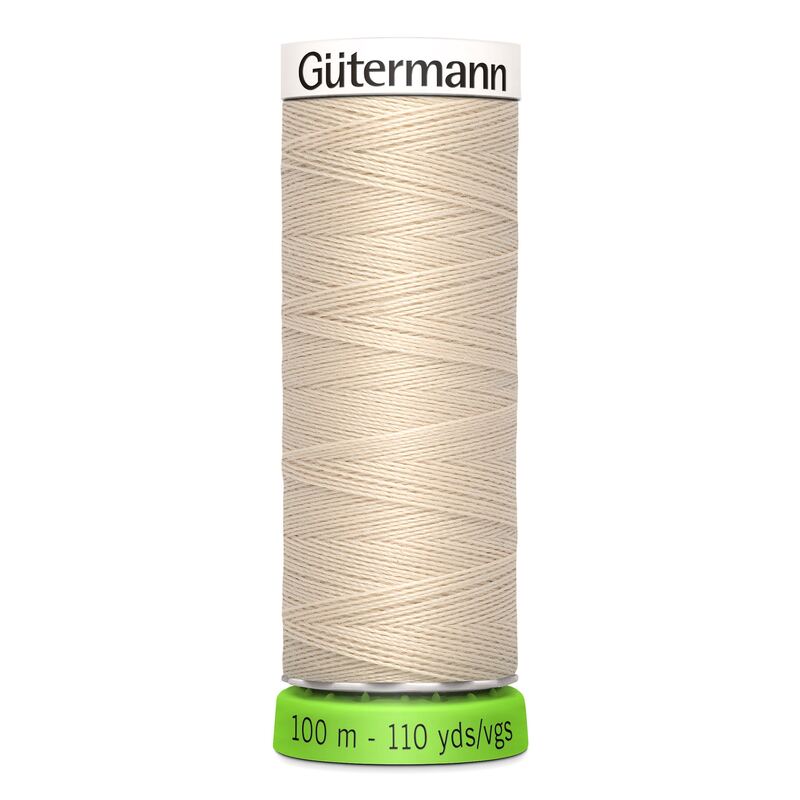 Sew-All rPET Thread #169 NATURAL 100m 100% Recycled Polyester