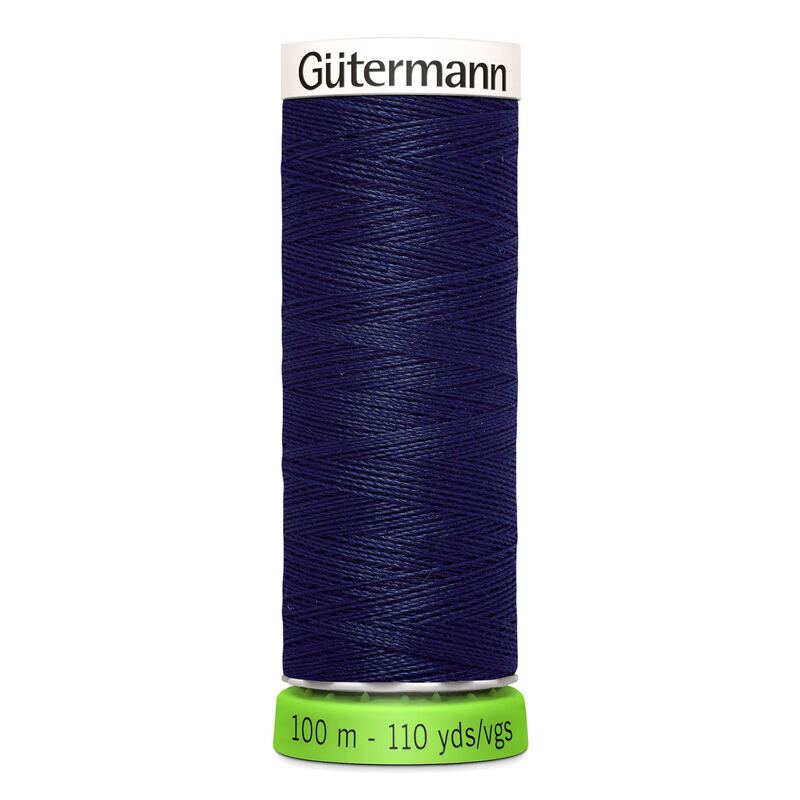Sew-All rPET Thread #310 NAVY BLUE 100m 100% Recycled Polyester