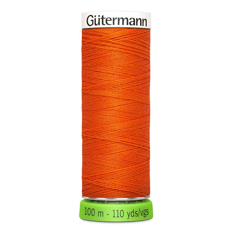 Sew-All rPET Thread #351 DEEP ORANGE 100m 100% Recycled Polyester