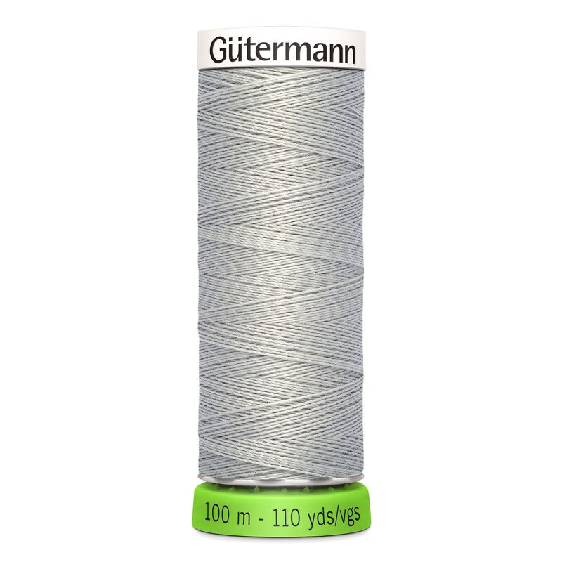 Sew-All rPET Thread #38 LIGHT GREY 100m 100% Recycled Polyester