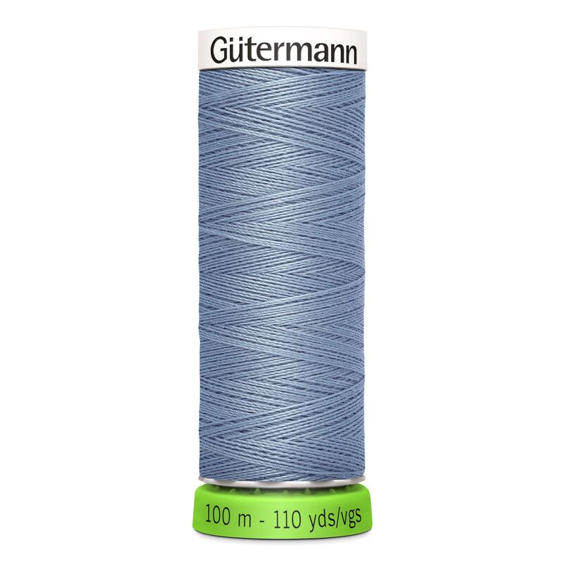 Sew-All rPET Thread #64 STEEL BLUE GREY 100m 100% Recycled Polyester