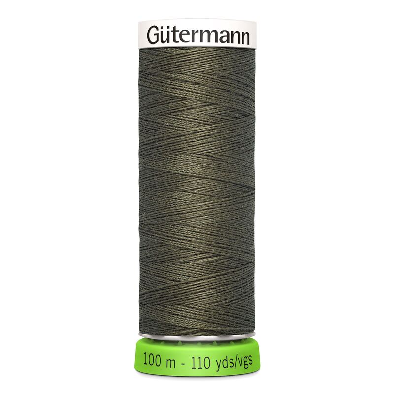 Sew-All rPET Thread #676 KHAKI BROWN 100m 100% Recycled Polyester