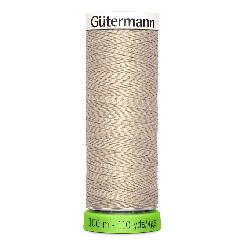 Sew-All rPET Thread #722 BEIGE 100m 100% Recycled Polyester