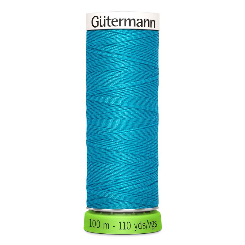 Sew-All rPET Thread #736 CARIBBEAN BLUE 100m 100% Recycled Polyester