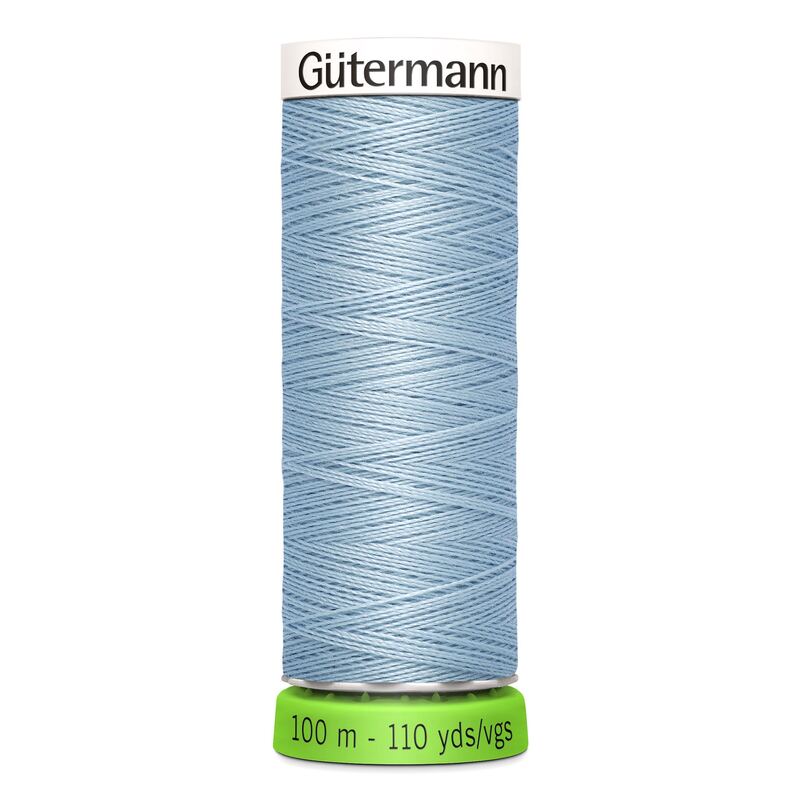 Sew-All rPET Thread #75 PALE BLUE 100m 100% Recycled Polyester