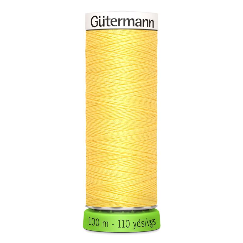 Sew-All rPET Thread #852 YELLOW 100m 100% Recycled Polyester