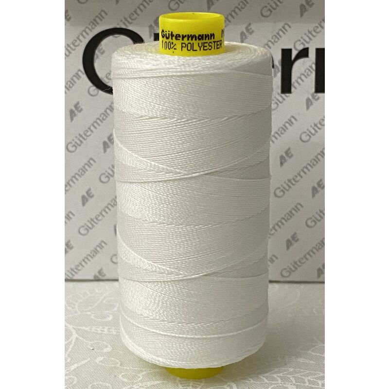 Gutermann MARA, 35 Micro Core Technology Thread 400m, WHITE (#800)