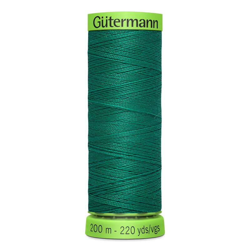 Gutermann Extra Fine Thread #167 DARK SEAFOAM GREEN, 200m Spool 100% Polyester