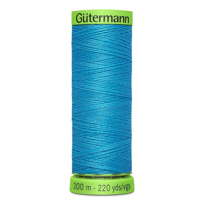 Gutermann Extra Fine Thread #197 LIGHT CARIBBEAN BLUE, 200m Spool 100% Polyester