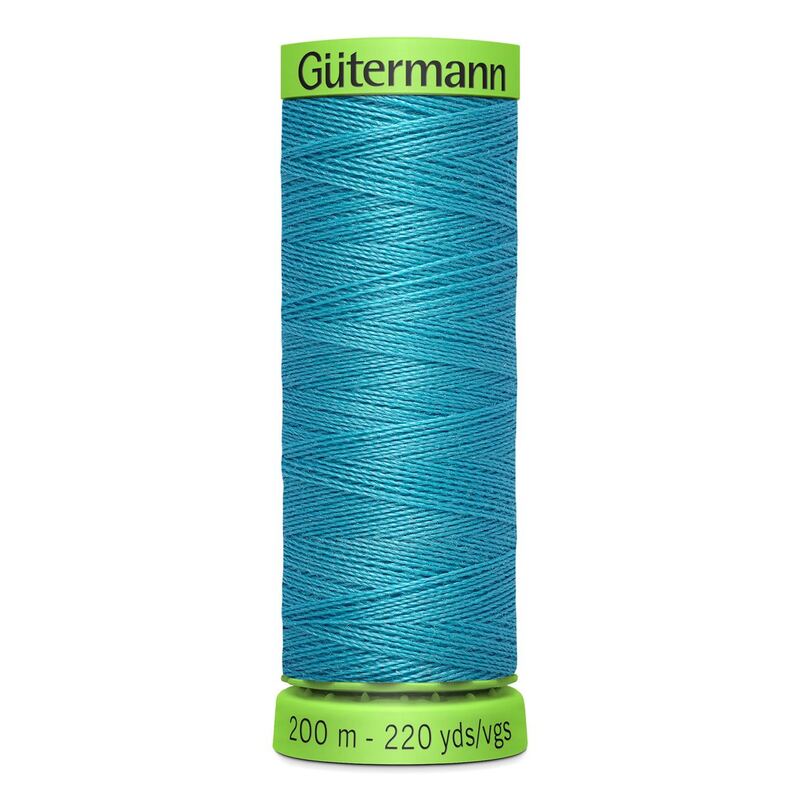Gutermann Extra Fine Thread #332 WAIKIKII BLUE, 200m Spool 100% Polyester