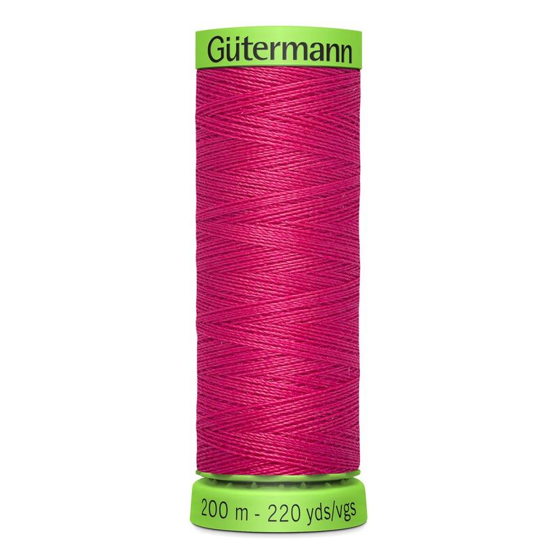 Gutermann Extra Fine Thread #382 CANDY RED, 200m Spool 100% Polyester