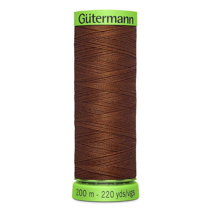 Gutermann Extra Fine Thread #650 LIGHT CHOCOLATE BROWN, 200m Spool 100% Polyester