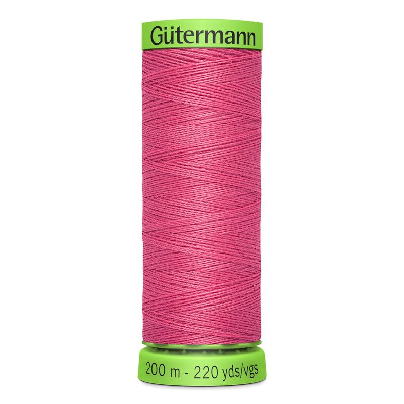 Gutermann Extra Fine Thread #890 HOT PINK, 200m Spool 100% Polyester