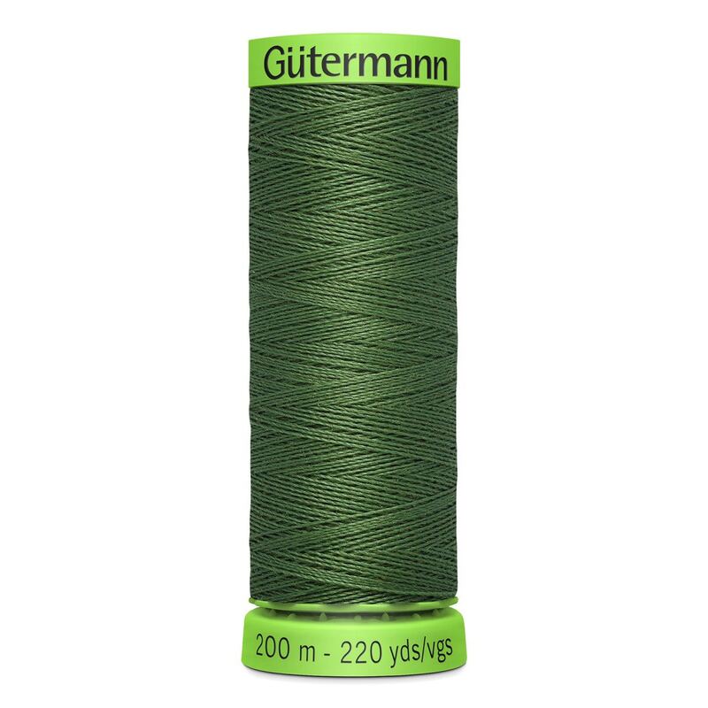 Gutermann Extra Fine Thread #920 GREY GREEN, 200m Spool 100% Polyester