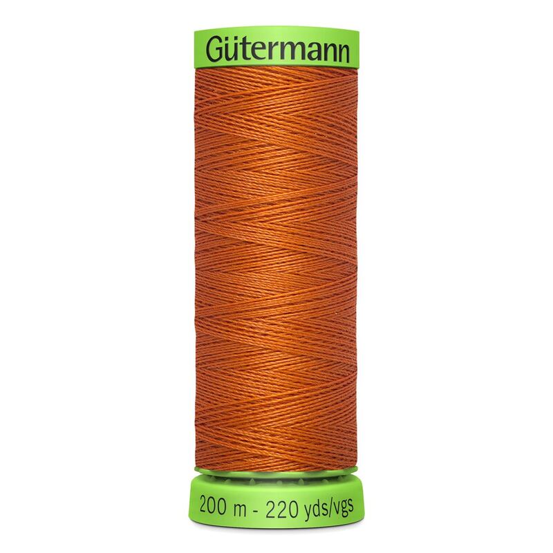 Gutermann Extra Fine Thread #982 DUSKY ORANGE, 200m Spool 100% Polyester