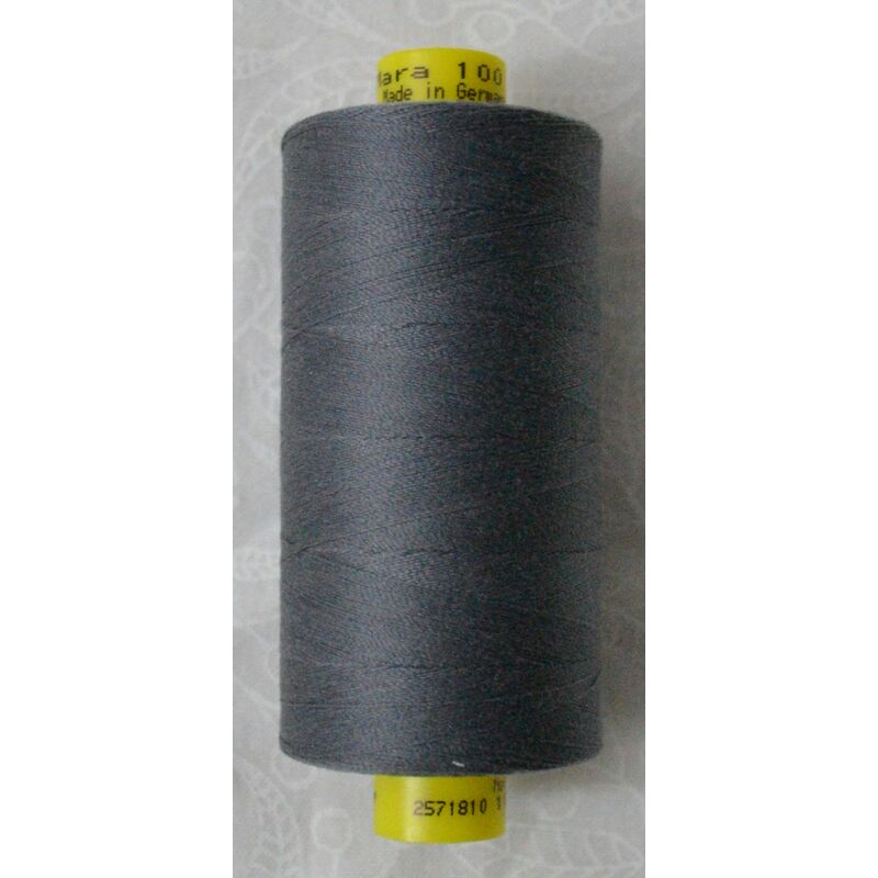 Gutermann MARA 100 #497 DARK GREY 1000m Micro Core Industrial Thread