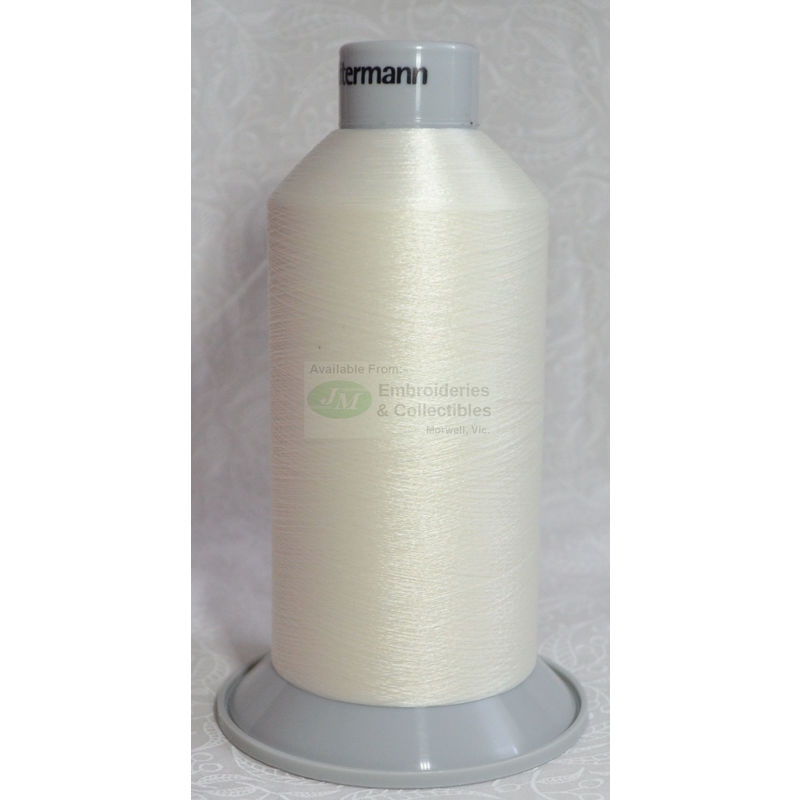 Gutermann Skala 200, WHITE, 10000 metre Kingspool, For Almost Invisible Seams