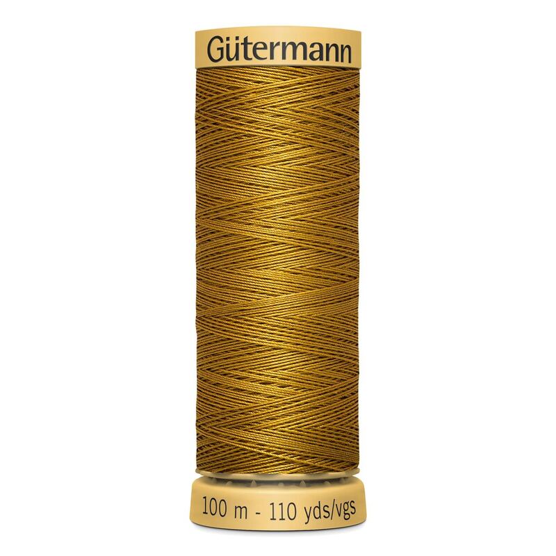 Gutermann 100% Cotton Thread #1056 COPPER, 100m Spool