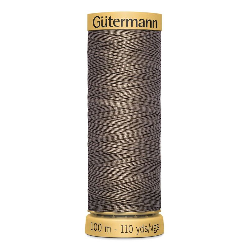 Gutermann 100% Cotton Thread #1225, 100m Spool