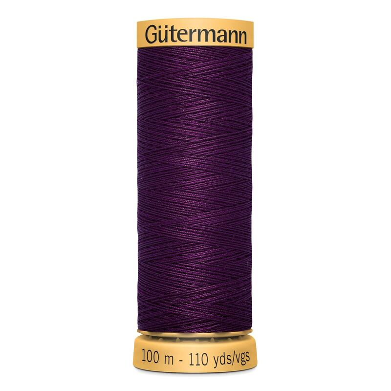 Gutermann 100% Cotton Thread #3832, 100m Spool
