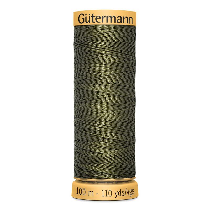 Gutermann 100% Cotton Thread #424, 100m Spool