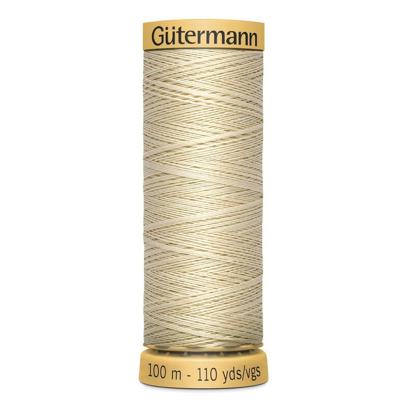 Gutermann 100% Cotton Thread #519, 100m Spool
