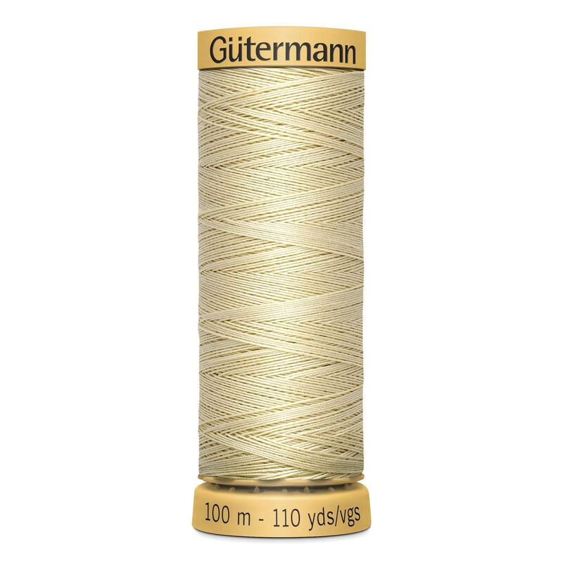 Gutermann 100% Cotton Thread #828, 100m Spool