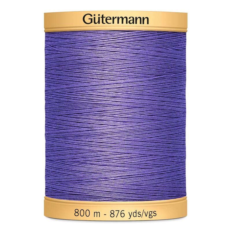 Gutermann Cotton Thread, 800m (876yds) #4434 Purple Grape