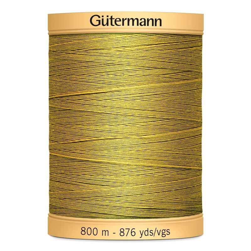 Gutermann Cotton Thread, 800m (876yds) #956 Gold