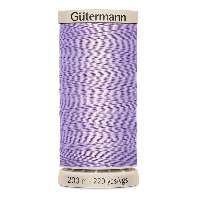 Waxed Cotton Quilting Thread #4226 PURPLE, 200m Spool