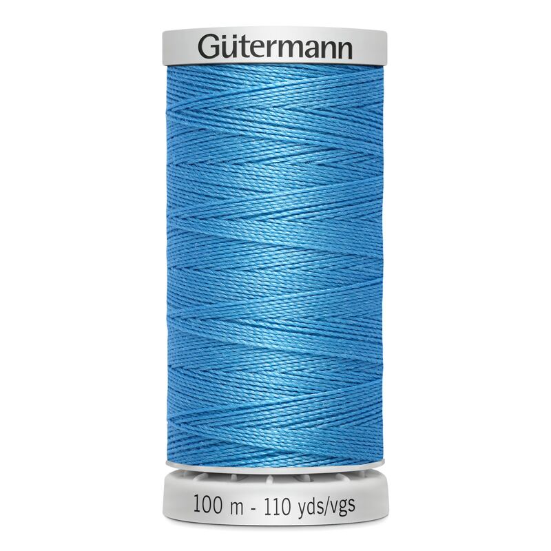 Gutermann Extra Strong Polyester Thread, #197 LIGHT BLUE, M782, 100m Spool