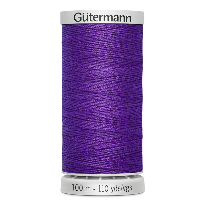 Gutermann Extra Strong Polyester Thread, #392 DARK VIOLET, 100m Spool