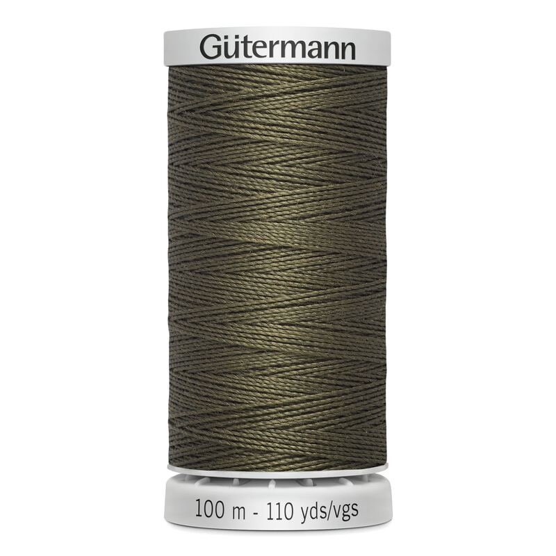 Gutermann Extra Strong Polyester Thread, #676 BROWN GREY, 100m Spool