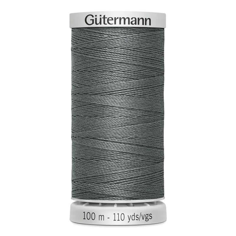 Gutermann Extra Strong Polyester Thread, #701 DARK PEWTER GREY, 100m Spool