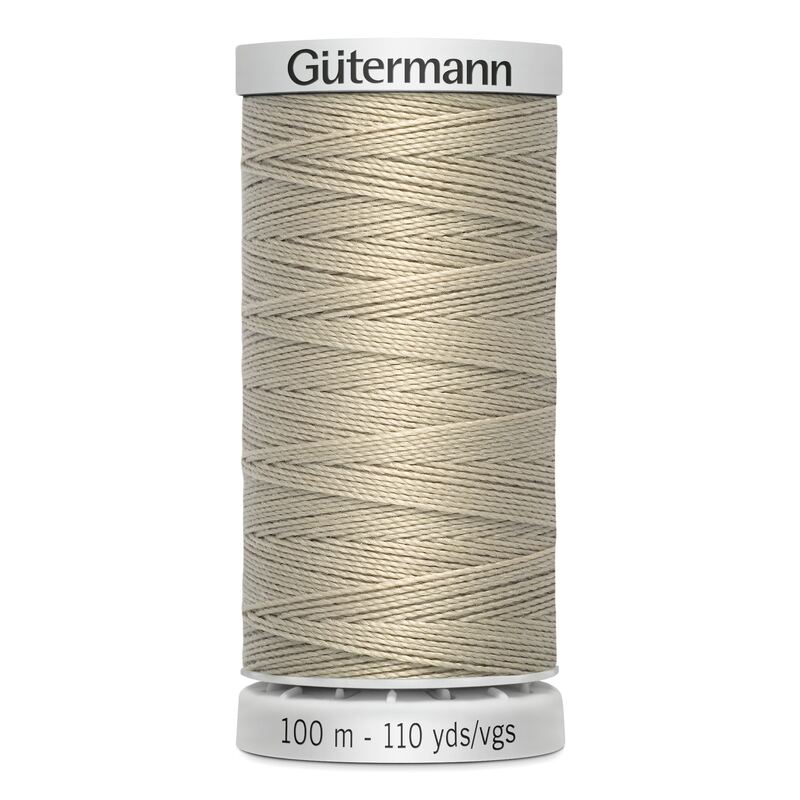 Gutermann Extra Strong Polyester Thread, #722 TAUPE, M782, 100m Spool