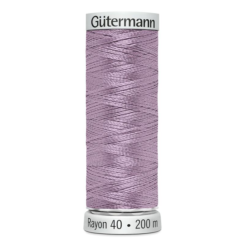 Gutermann Rayon 40 #1031 MEDIUM ORCHID, 200m Machine Embroidery Thread