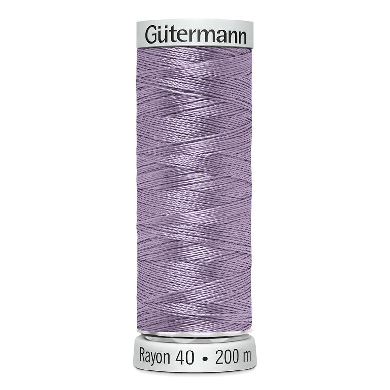 Gutermann Rayon 40 #1193 LAVENDER, 200m Machine Embroidery Thread
