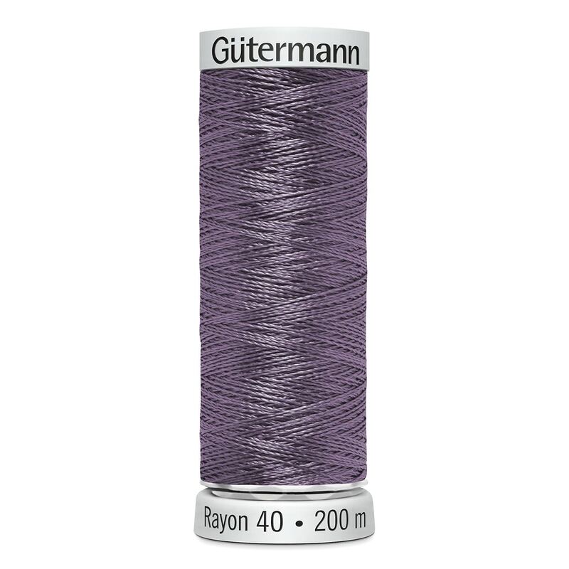Gutermann Rayon 40 #1297 LIGHT PLUM, 200m Machine Embroidery Thread