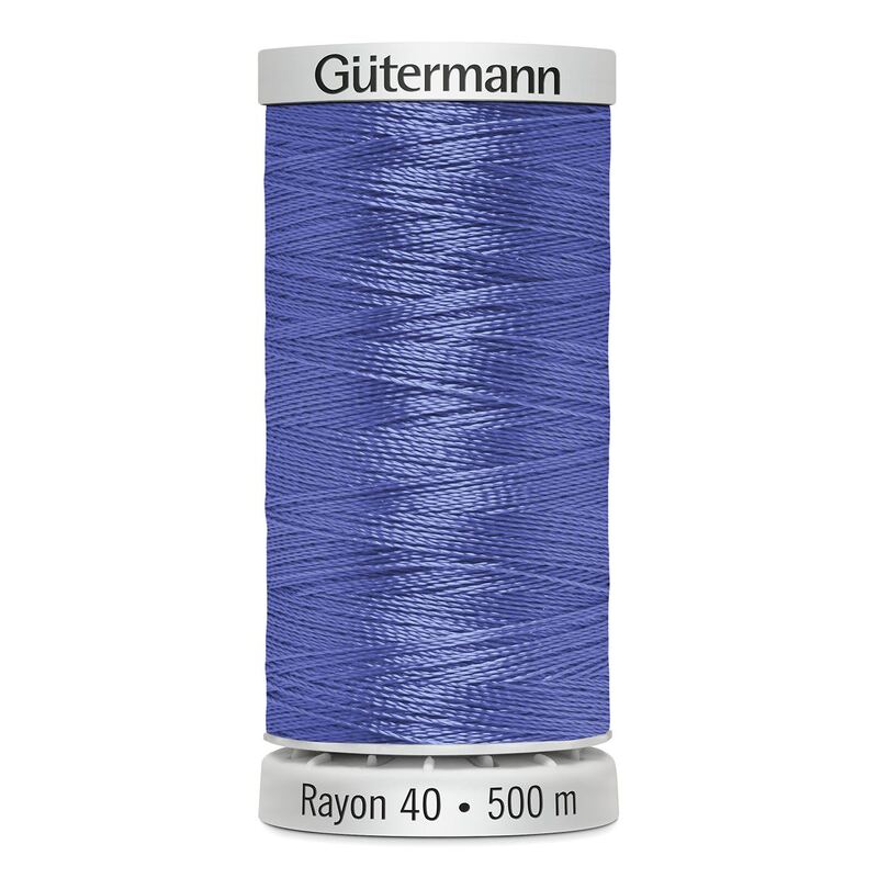 Gutermann Rayon 40 #1226 DARK PERIWINKLE, 500m Machine Embroidery Thread