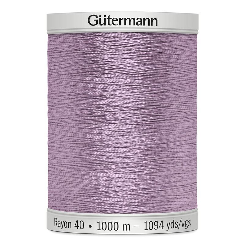 Gutermann Rayon 40 #1031 MEDIUM ORCHID, 1000m Machine Embroidery Thread