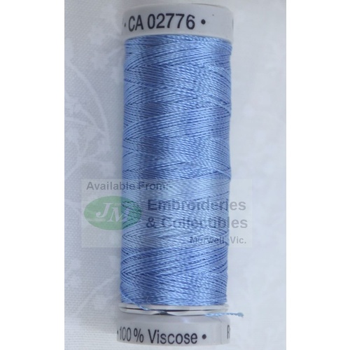 Gutermann Rayon 30, #1028 BABY BLUE, 150m Machine Embroidery Thread